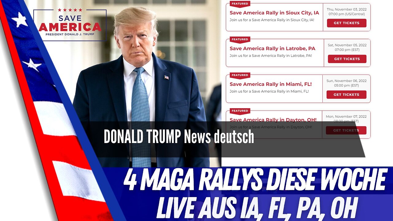 4 MAGA Rallys hintereinander diese Woche.