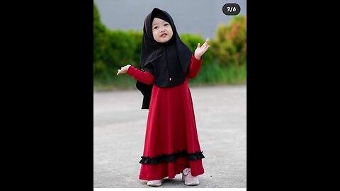 Kids Hijab Fashion-2023