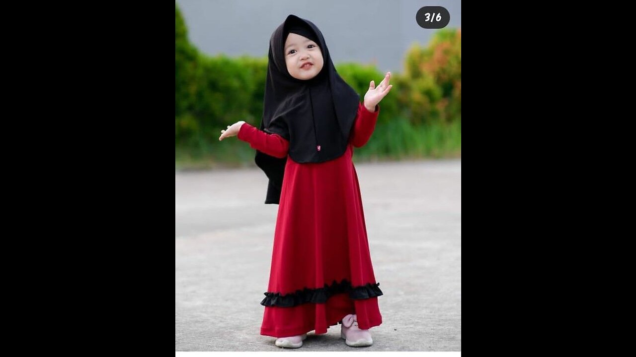 Kids Hijab Fashion-2023