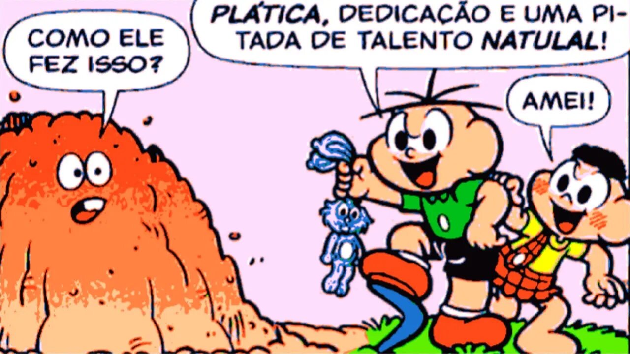 TENHA CUIDADO COM ESSE BRINQUEDO - QUADRINHOS DA TURMA DA MÔNICA