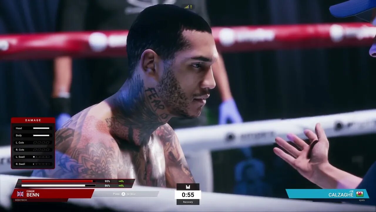 Undisputed Boxing Online Conor Benn vs Joe Calzaghe - Risky Rich vs ayato