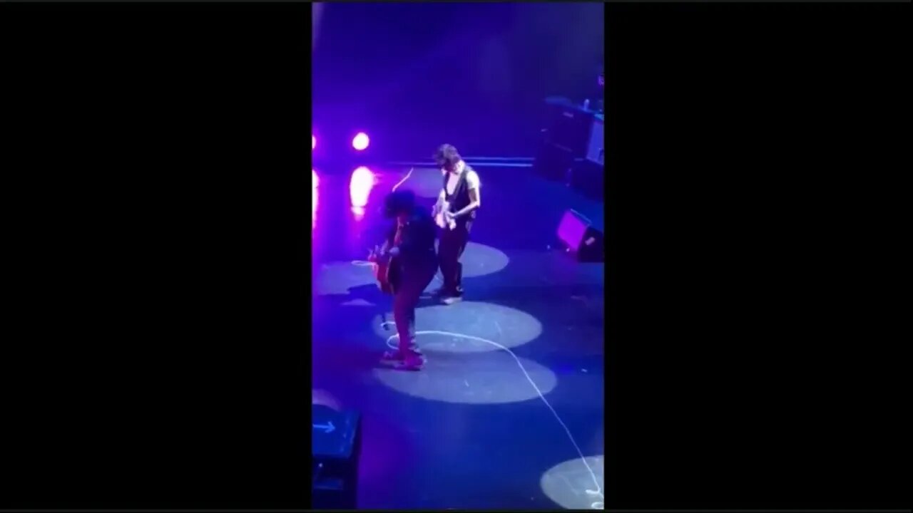 Johnny Depp gets standing ovation at a concert in UK