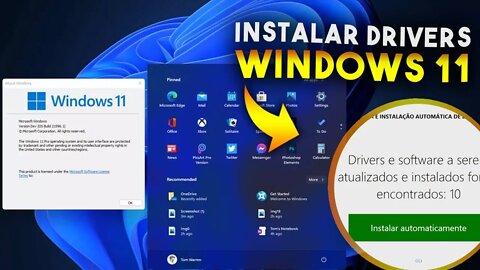 Como BAIXAR e INSTALAR os DRIVERS do WINDOWS 11