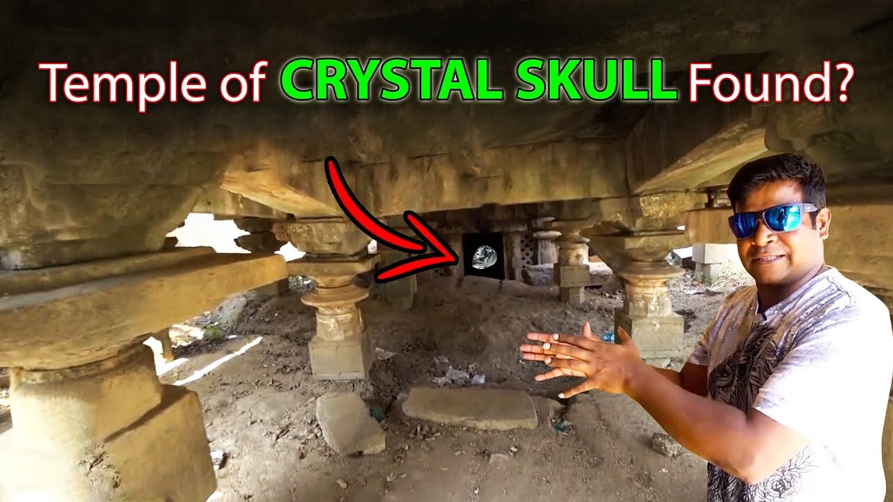 Ancient Temple Of Crystal Skull Found In India? | Hindu Temple |