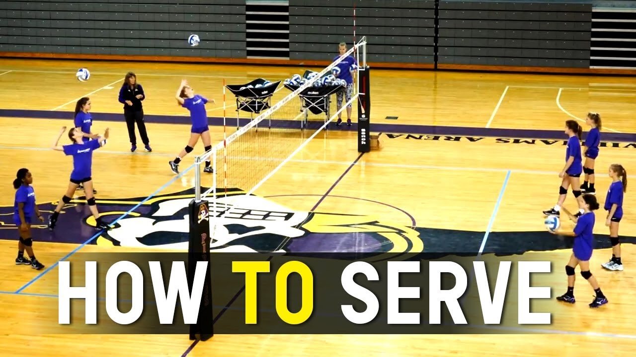 Volleyball Serving Fundamentals - Coach Julie Torbett