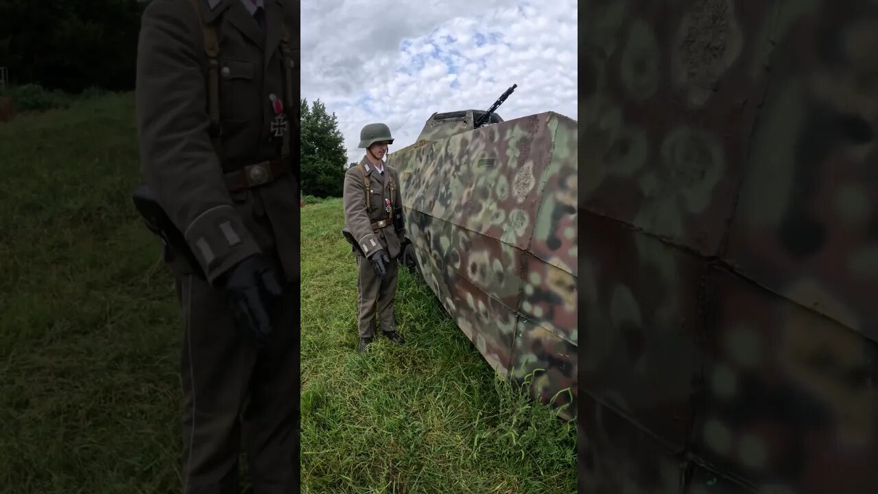 Bentley vs. Leichter Panzerspähwagen #bentley #germany #cars #asmr #humor #comedy #military #fyp