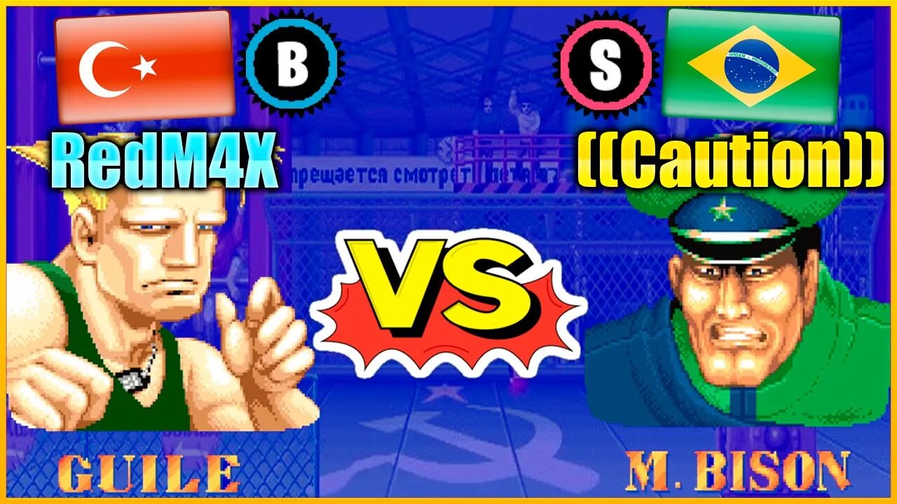 Street Fighter II': Champion Edition (RedM4X Vs. ((Caution))) [Turkey Vs. Brazil]