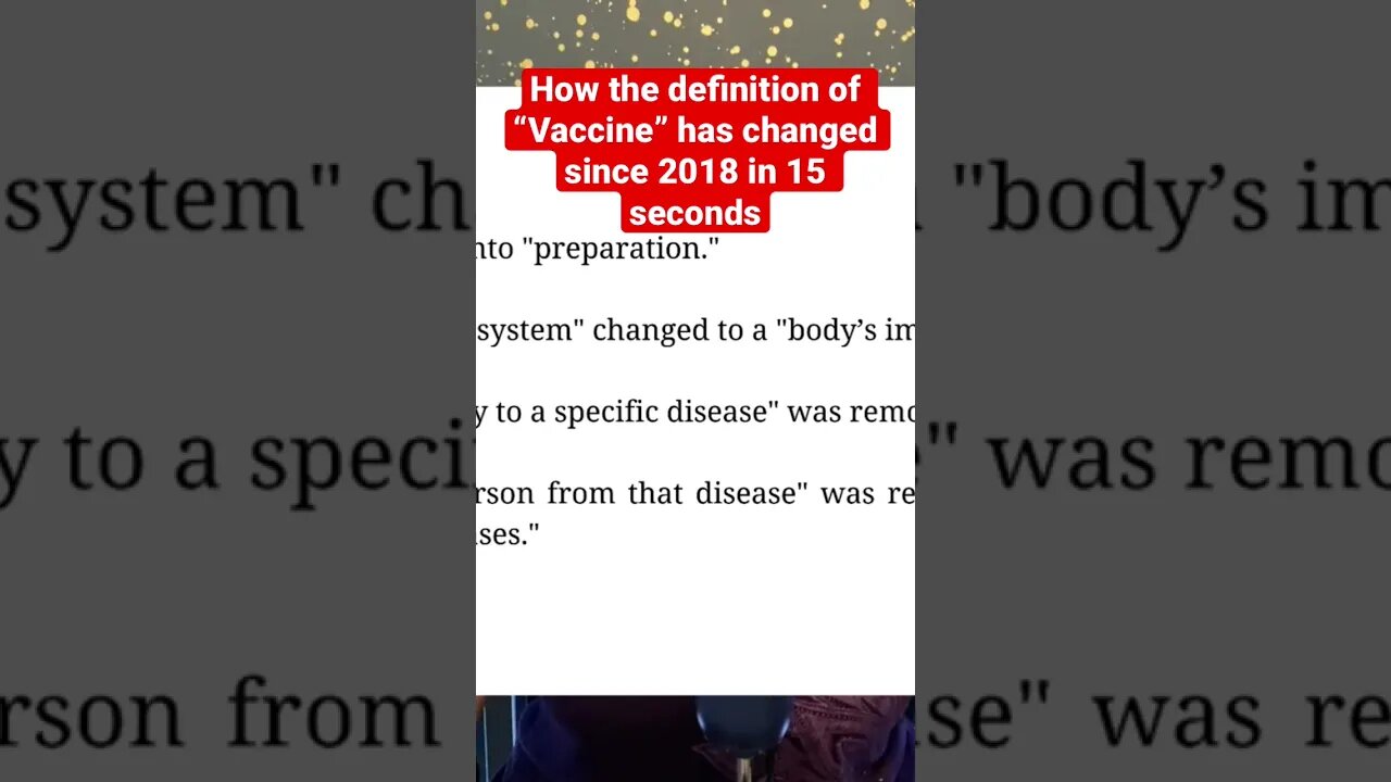 Vaccine definition changed multiple times in 2 years. #vaccine #news #media #shorts