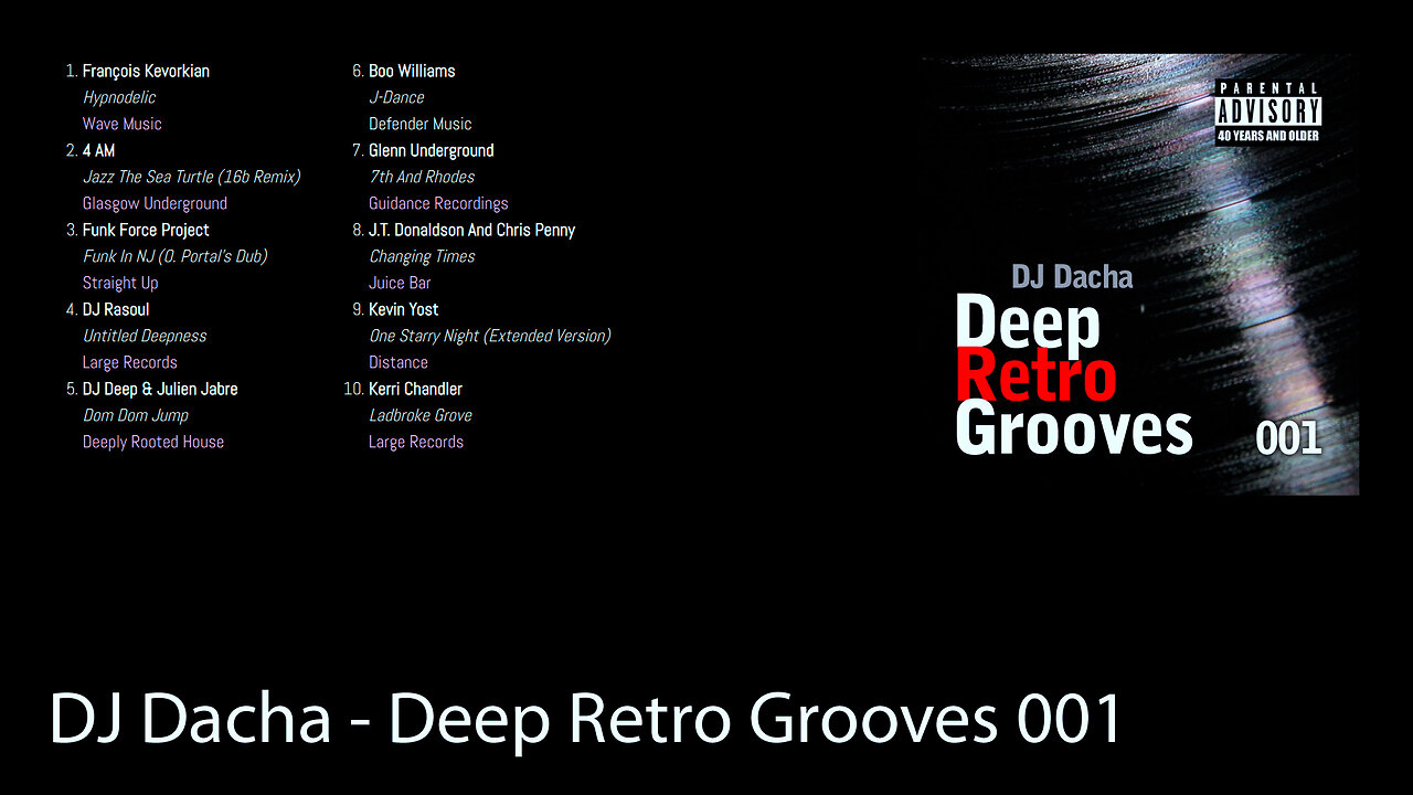 DJ Dacha - Deep Retro Grooves 001