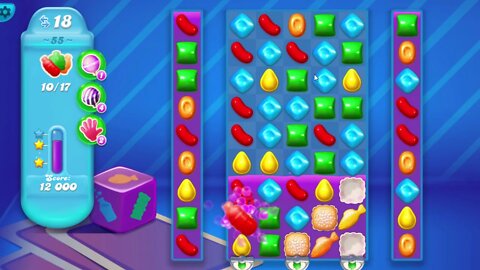 Candy Crush Soda Saga Level 55