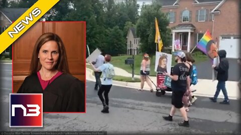 Protestors Spotted Blasting Something OBSCENE At Amy Coney Barrett’s House