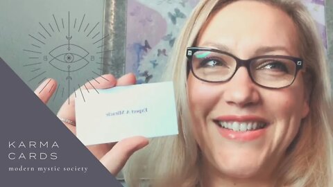 Karma Cards: YOU ARE THE TEAM LEADER - pick-a-card reading, divination