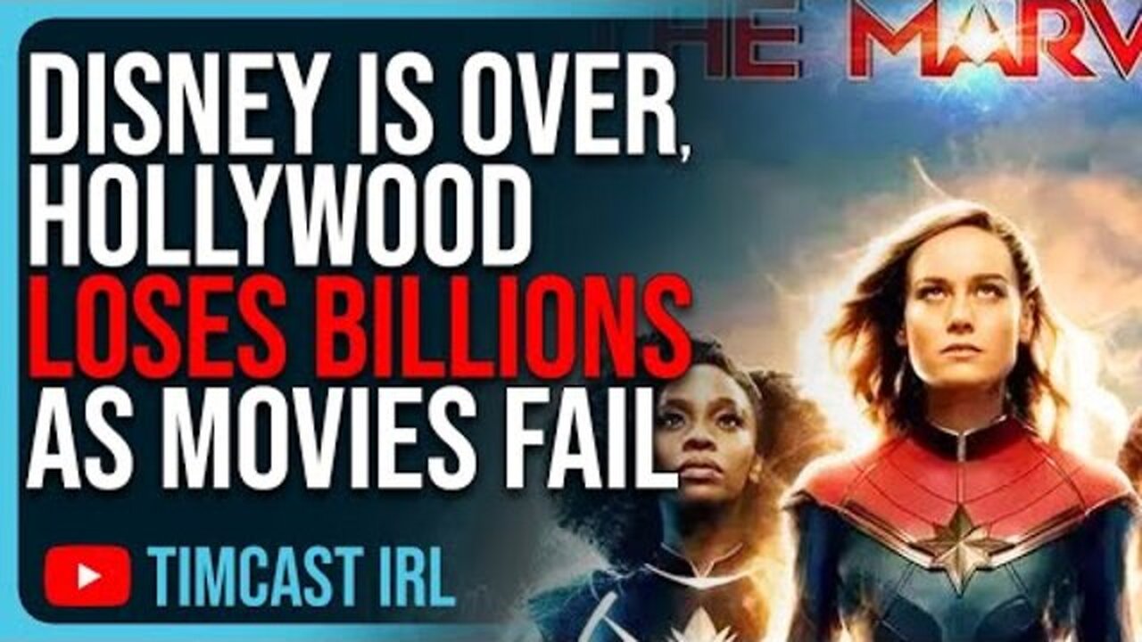 DISNEY IS OVER, HOLLYWOOD GETS WOKE GOES BROKE, LOSES BILLIONS AS MOVIES FAIL