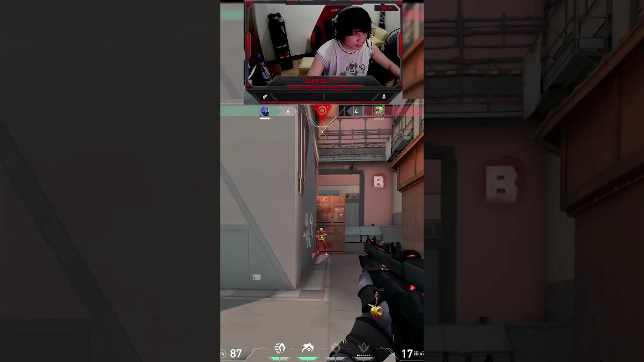Countering Gekko's Ult with an Omen Shroud Step #shorts