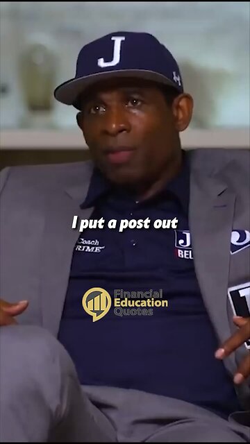 Peace In Disappointment - Deion Sanders