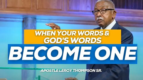 When Your Words & God's Words Become One
