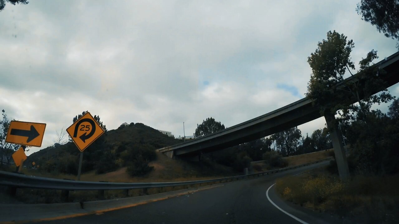 Blasian Babies DaDa Fashion Valley To I-8 To I-805 To Hwy 15 To I-5 (1440 Time Lapse Vegas Filter)