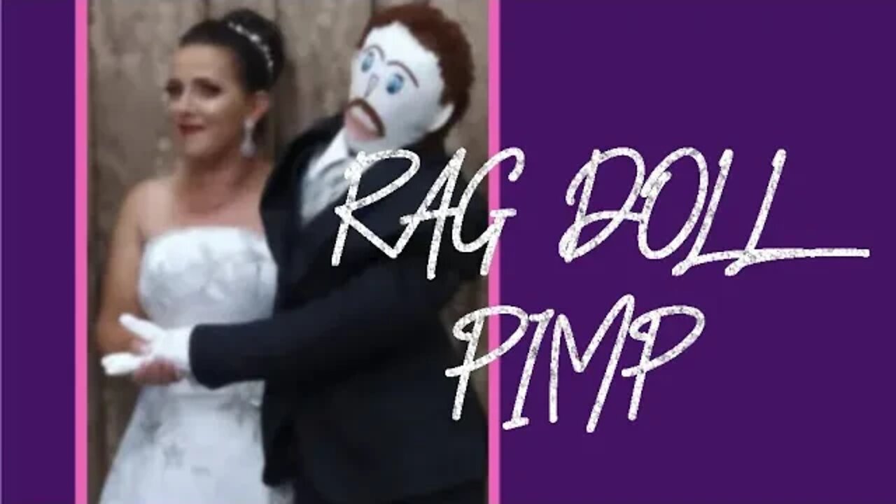 Brazillian Woman, Meirivone Rocha Moraes 37, marries rag doll.