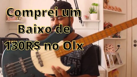 Garimpando instrumentos no OLX - Baixo Jenifer