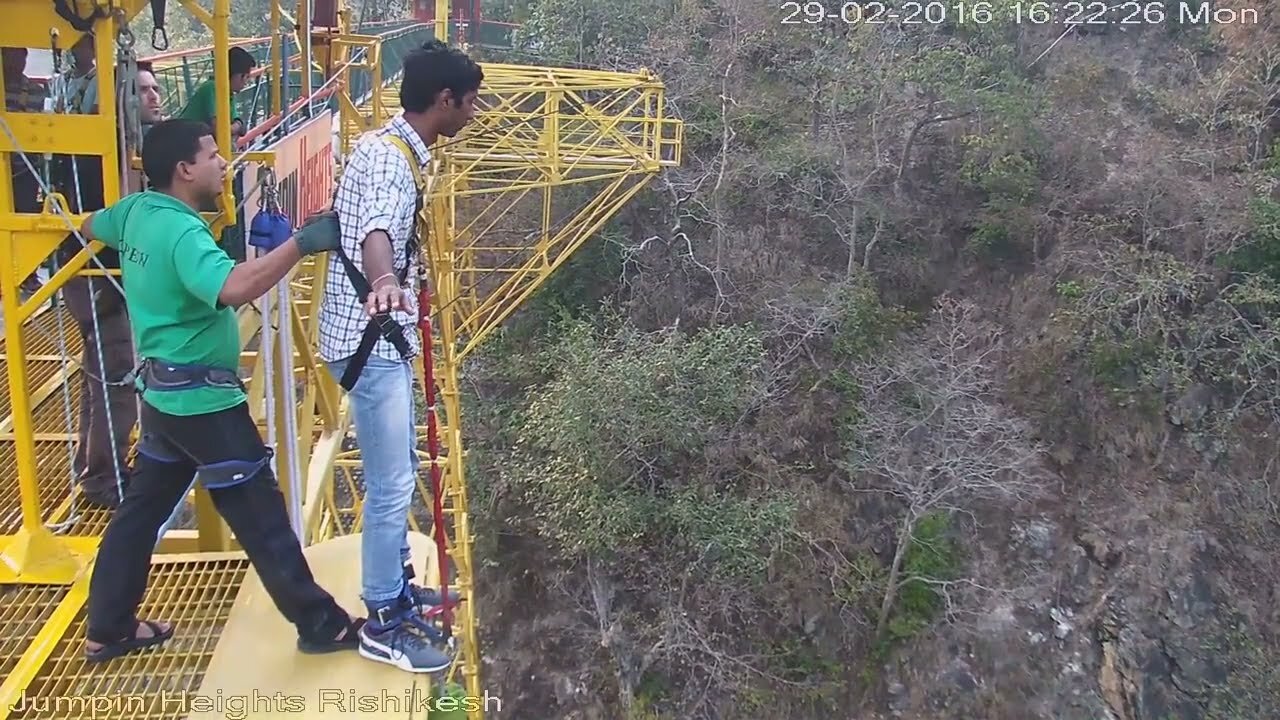 Watch this before Doing Bungee Jump #funny #india