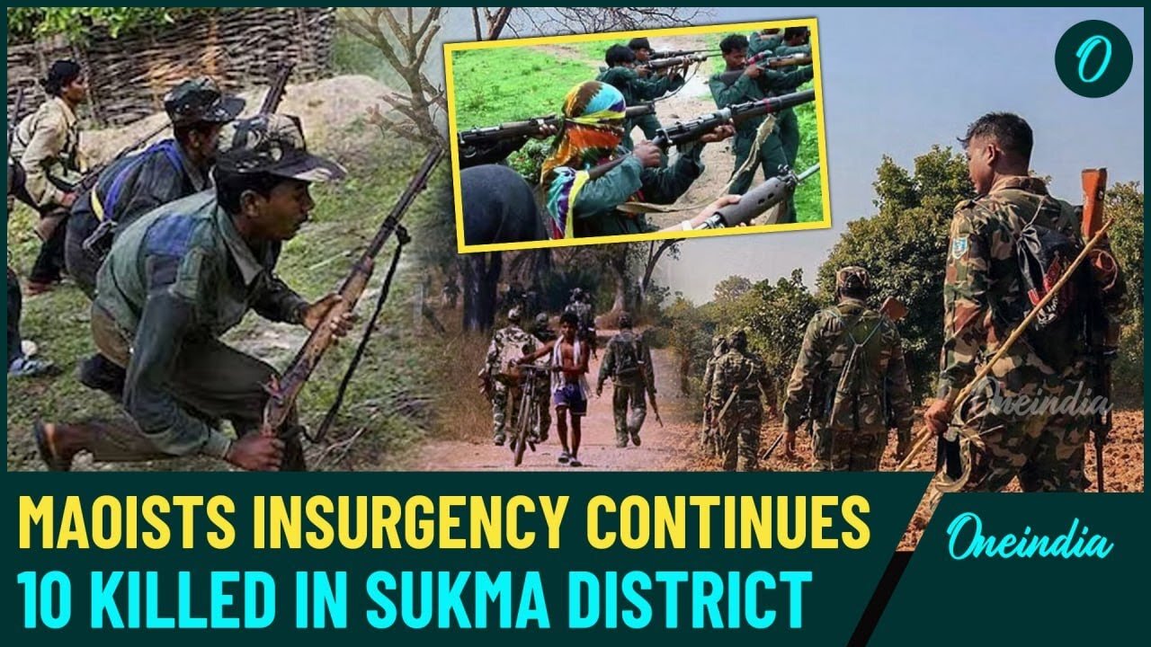 BREAKING:Maoist killed in Sukma, Weapons Recovered in Operation, Force Secure Region After Encounter