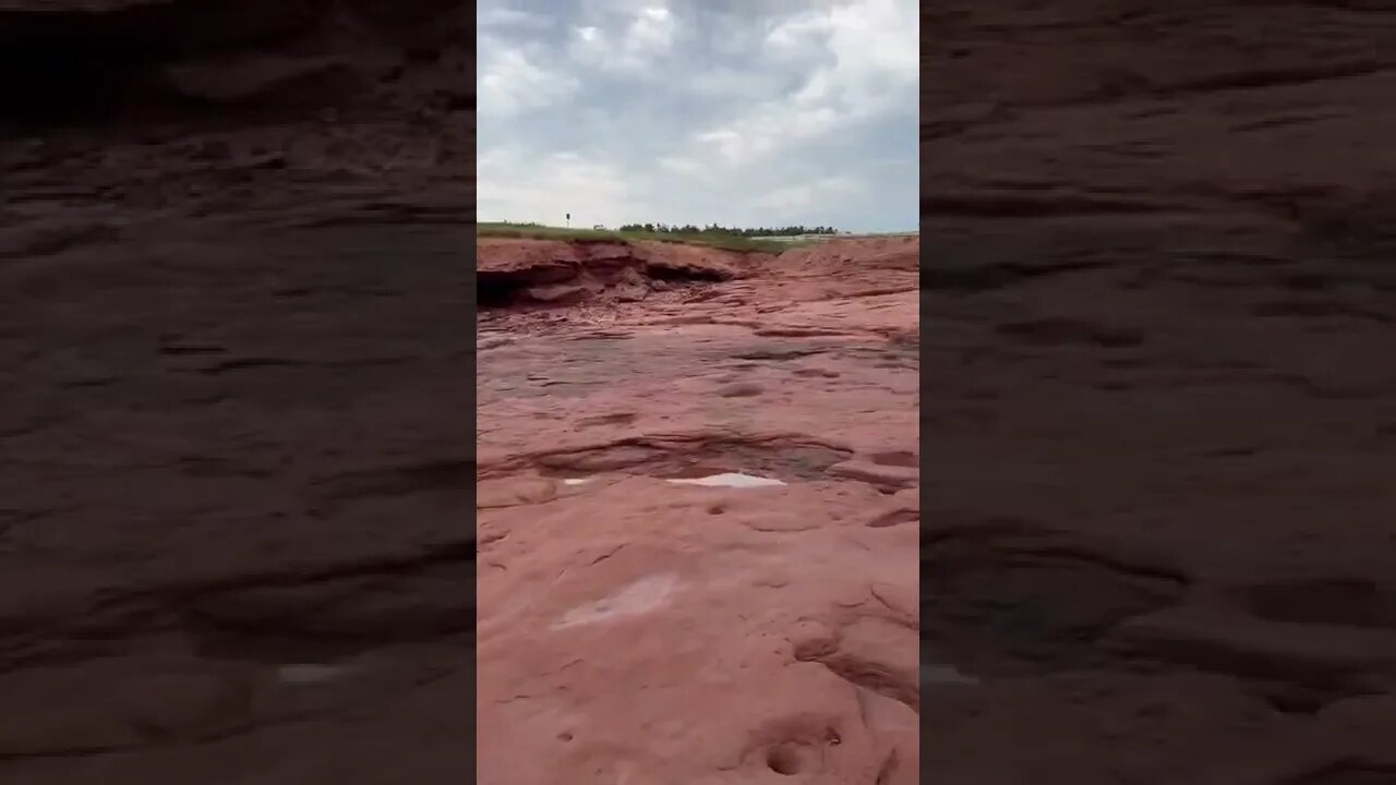 Hanging by the water on cliffs