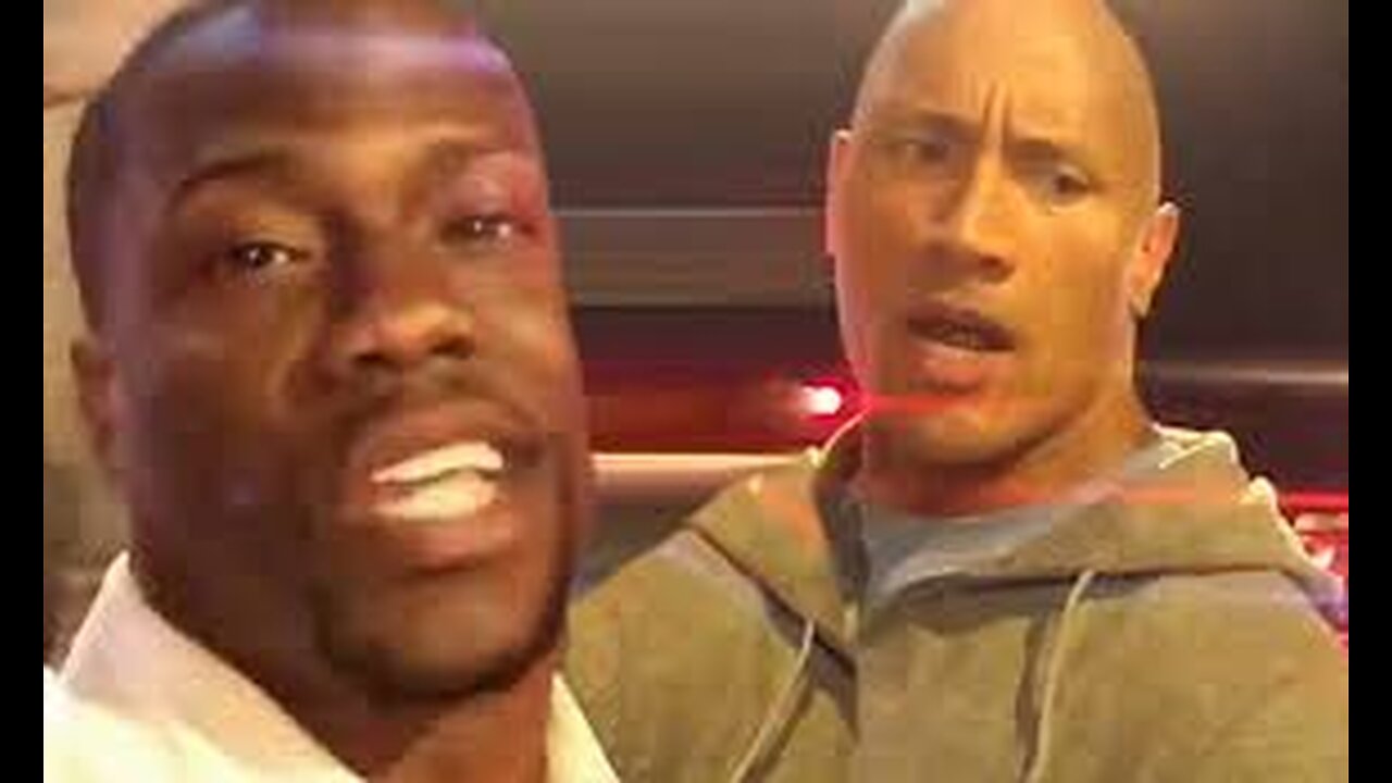 Kevin Hart & The Rock Try The Tortilla Slap Challenge