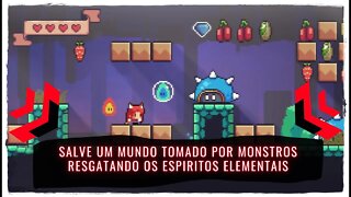 Super Ember Kaboom - Salve o Mundo Resgatando os Espiritos Elementais (Jogo Já Disponível para PC)