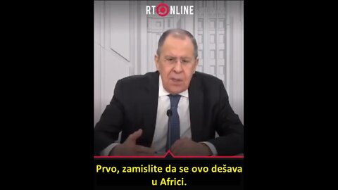 Lavrov gives advice to help you sleep if you're worried about the Russian operation in Ukraine