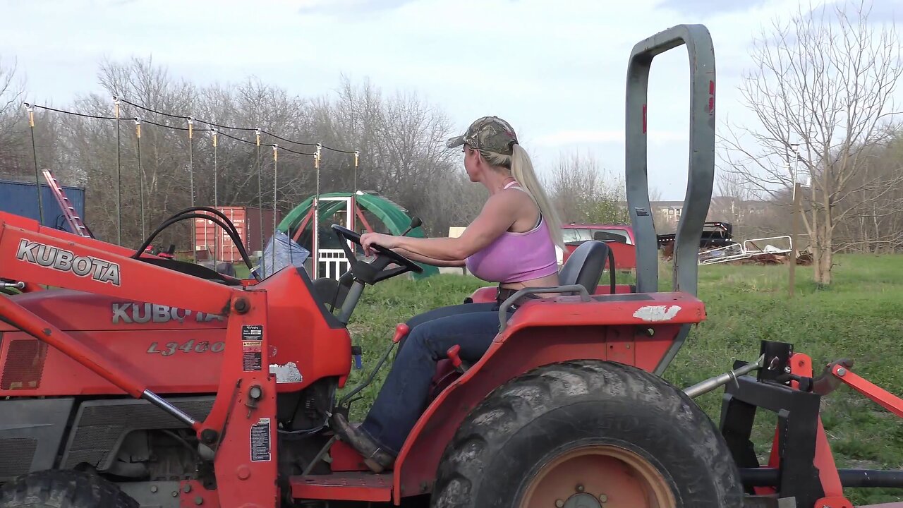 Shredding and Tilling the Garden