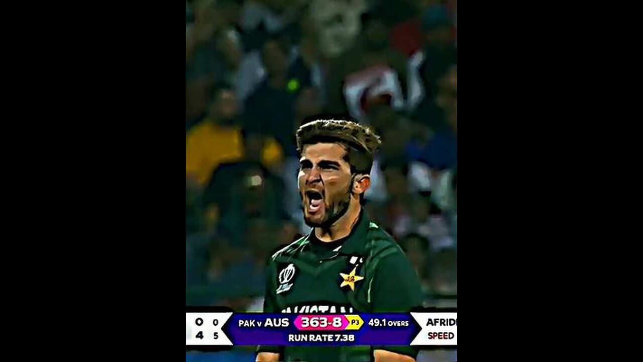 shaheen afridi is brilliant bowling in the world cup