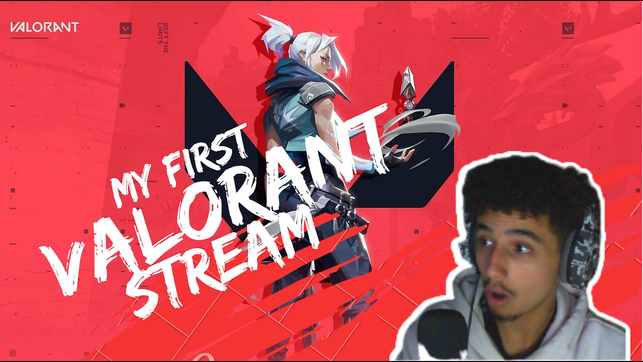MY FIRST VALORANT LIVE STREAM