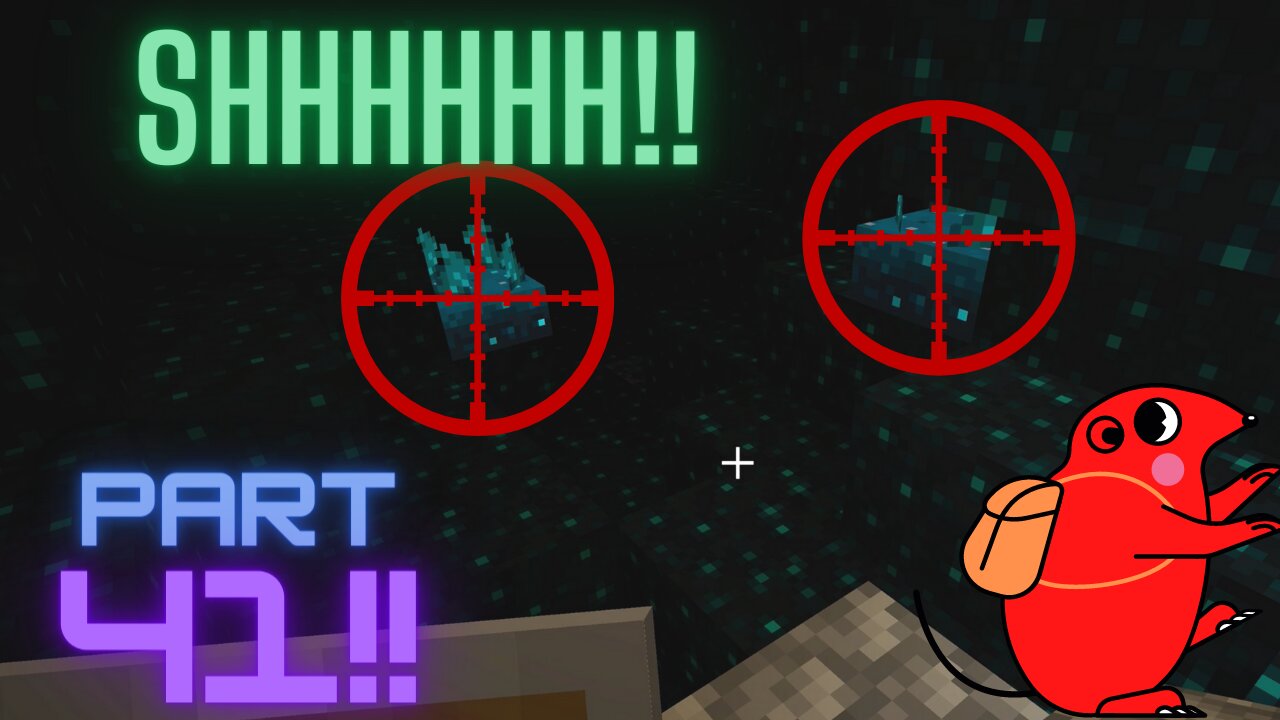 Sneaking Past Warden Spawner to Enchant | MC Wano Part 41