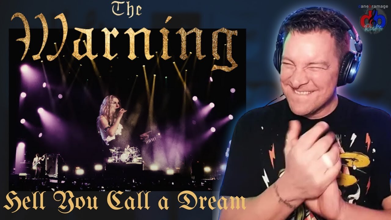 The Warning "Hell You Call A Dream" 🇲🇽 Live from Pepsi Center CDMX | DaneBramage Rocks Reaction