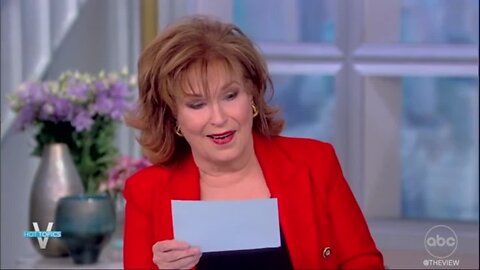 Joy Behar Confidently Reads Jokes Mocking Conservatives, Gets Awkward Reaction From Audience