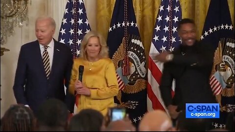 Jill Biden Tells Confused Joe Where To Exit