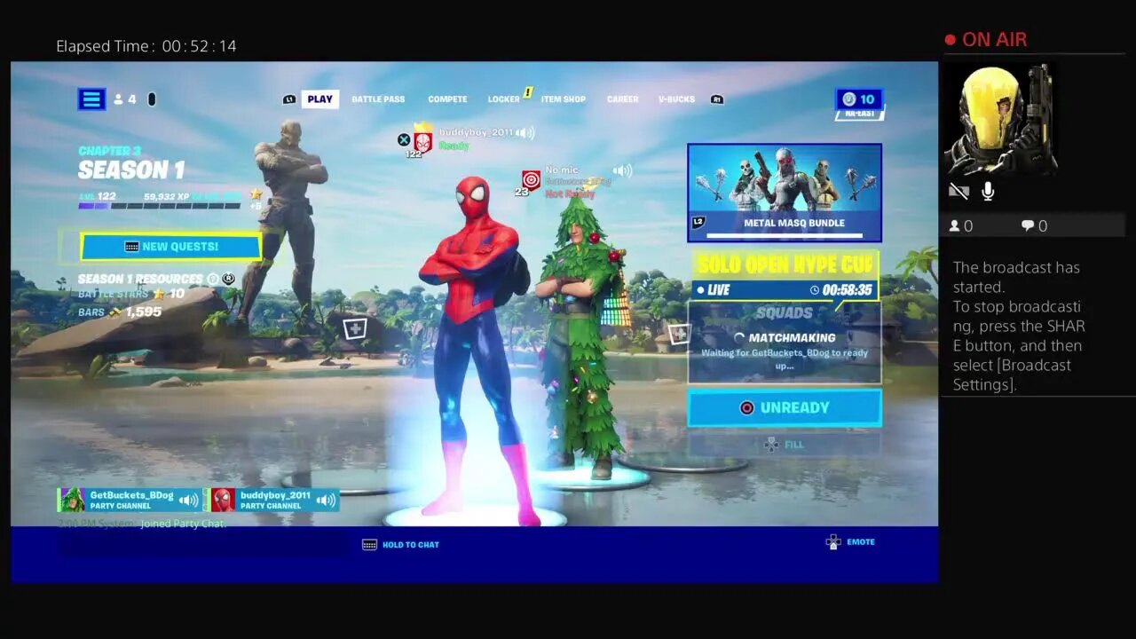 Playing random squads with Max