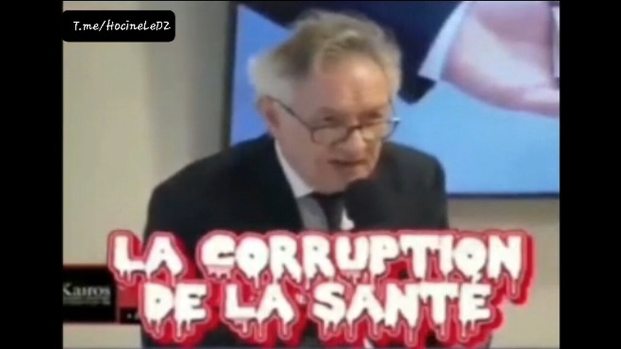 LA CORRUPTION DE LA SANTÉ...