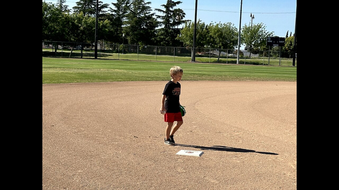 1st day l/time baseball practice