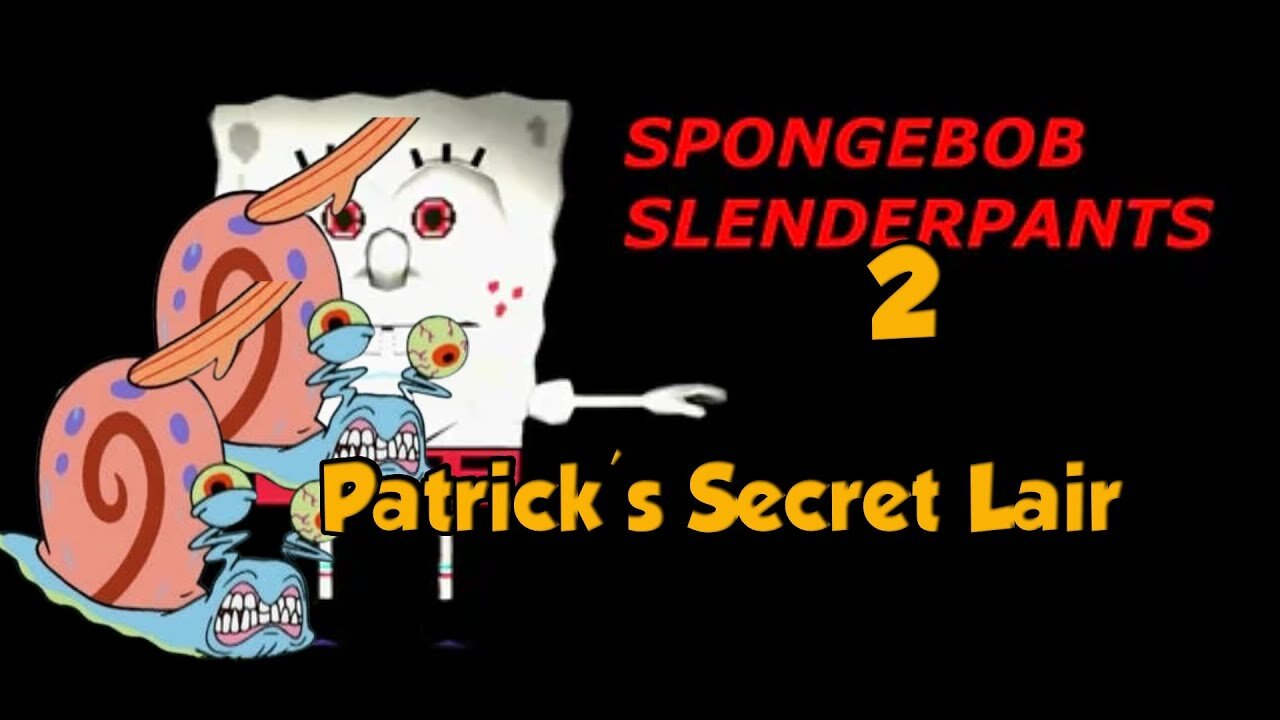 SpongeBob Slenderpants 2-Patrick's Secret Lair(2nd try all 15 Golden Spatulas) w/Tailsly