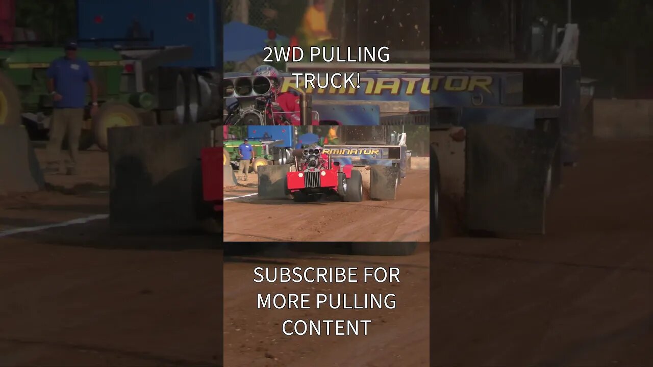 PA Ridge Runner Two-Wheel Drive Pulling Truck! #truckpulls #outlawadventures #truckpull