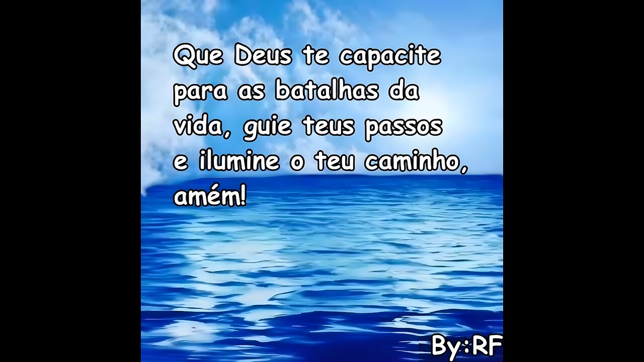 Que Deus te capacite