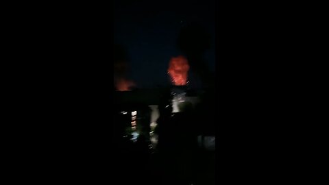 Footage of Russian strikes in Dnepropetrovsk last night