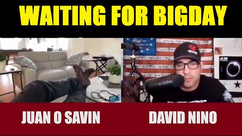 Juan O Savin Update Today: "Juan O Savin Sits Down w/ David Rodriguez"