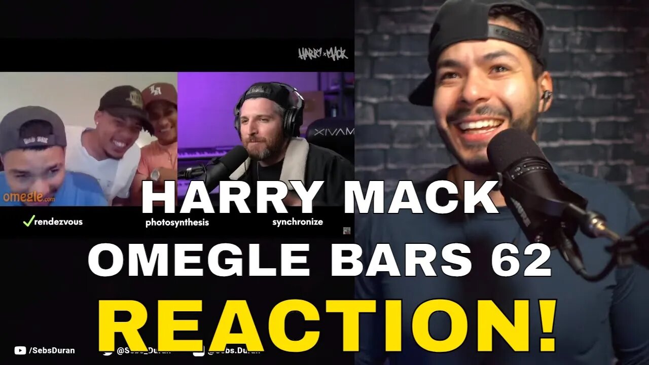 Harry Mack Omegle Bars 62 (Reaction!) the maths rhyme was unreal, shout to my UK folks