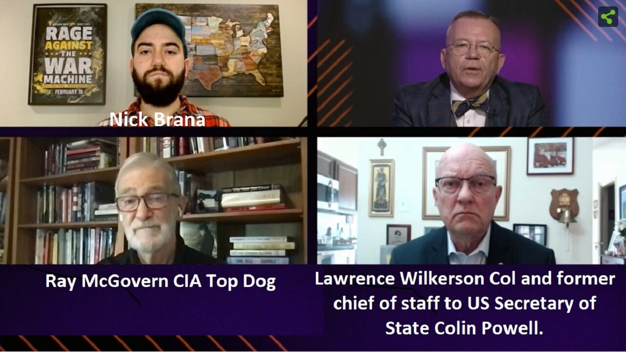 McGovern CIA, Wilkerson Col Chief of Staff to USA Secretary of State Powell.: Long war in Ukraine?