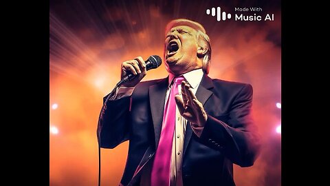 Laughing by Donald Trump