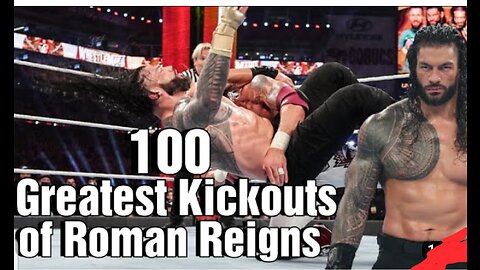 WWE 100 Craziest Kickout of Roman reigns