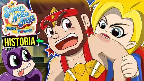 VIREI MENINA SUPER HEROI no DC Super Hero Girls Teen Power - Rk Play