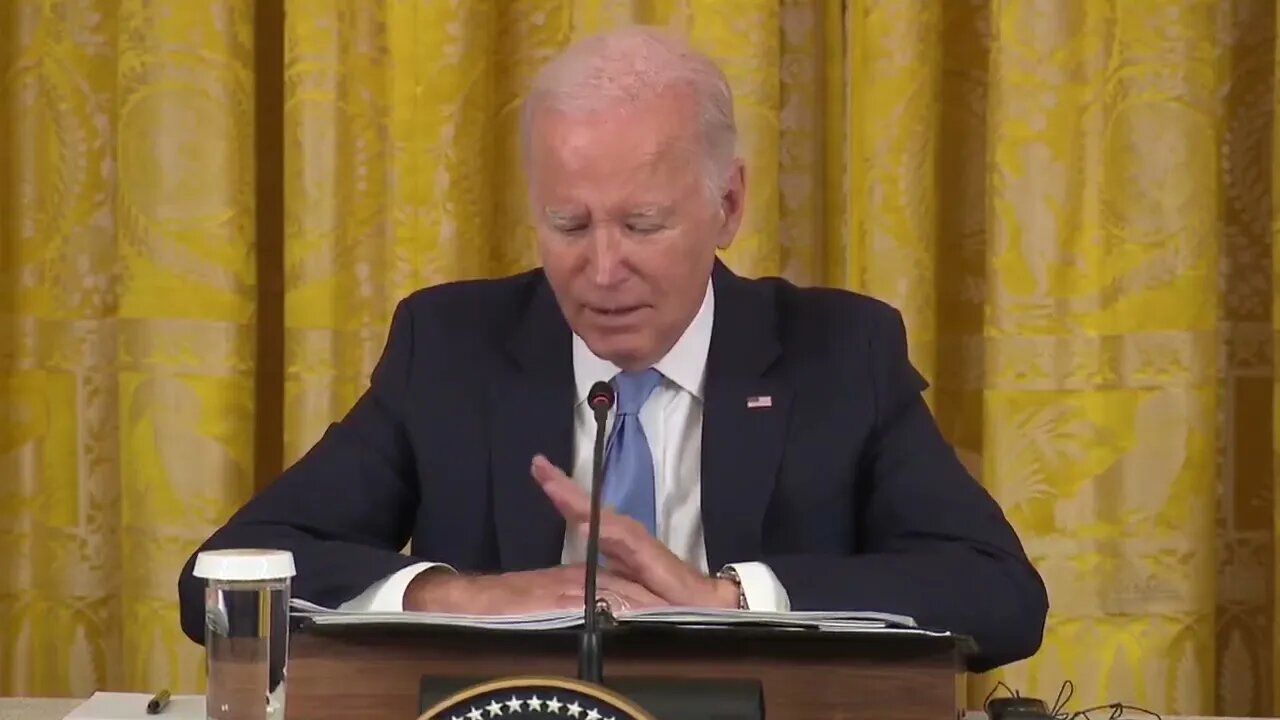 Biden Stumbles Over $40 Billion Pacific Island Grant: "P G, P I — Anyway, Doesn't Matter"